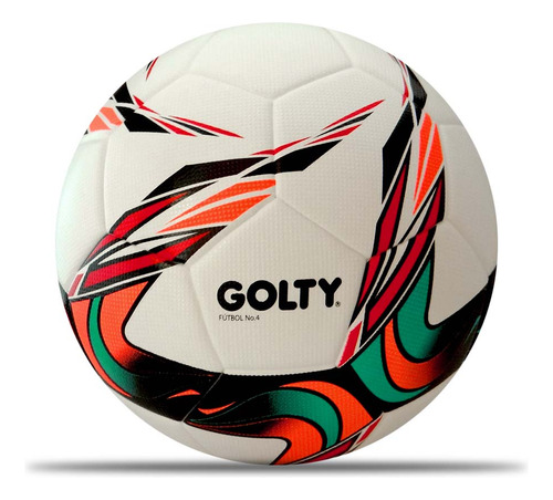 Balón Fútbol Golty Comp Fenix Thermobonded No.4-blanco