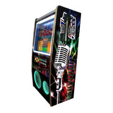 Maquina De Musica Jukebox Karaoke 7x1 Mini Oke 17 Polegadas