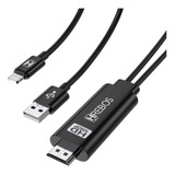 Adaptador Usb-c Hdmi  Hdtv Hs-153 Transmite Imagem Aifone