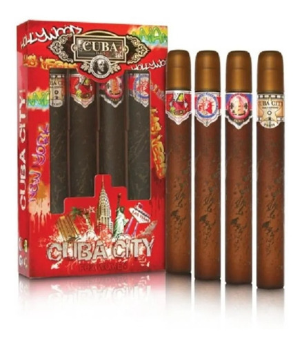 Cuba City Dama Set 4 Piezas Nuevo, Original!!