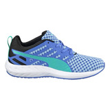 Tenis Puma Flare Deportivo De Junior Color Azul Original 