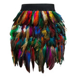 Muyier Minifalda De Plumas Para Mujer, Ropa, Disfraz Para