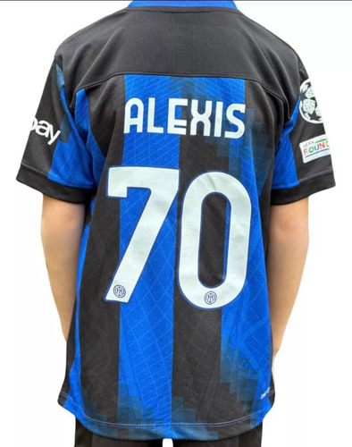 Camiseta Alexis Sánchez Nro. 70 Inter De Milán 