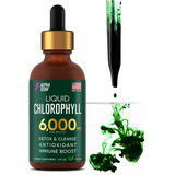 Chlorophyll Liquid Drops 6000 Mg  Clorofila Lquida De Alta C