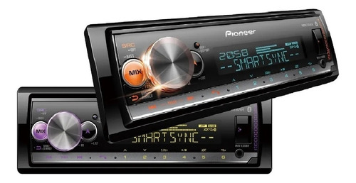 Pioneer Mp3 Player Mvh-x3000br Bluetooth Usb Mixtrax Ar X300