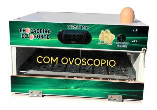 Chocadeira Automática Profissional 30 Ovos Com Ovoscópio