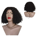 Peruca Front Lace Cacheada Com Baby Hair Afro Wig Hair