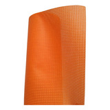 Lona  Coversol Microperforada Tropical Naranja 1.50 X 10 Mts