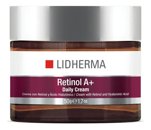 Lidherma Retinol A+ Daily Cream Con Ácido Hialurónico