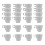 Taza Café Melamina Blanca 200 Ml 100 Piezas