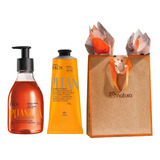 Kit Jabon Liquido + Crema Para Manos Ekos Pitanga Natura