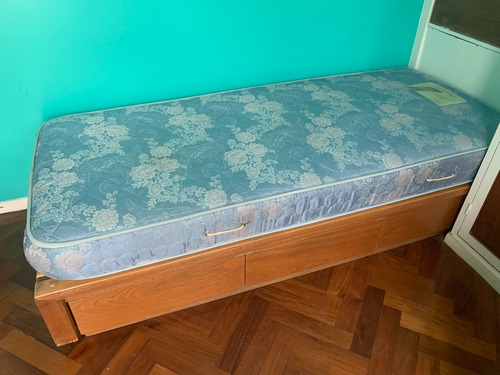 Cama De 1 Plaza Con Cajones - Excelente Estado