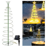 Arbol Navidad Led Estaca Luz Solar Arbol Solar Navidad 80cm