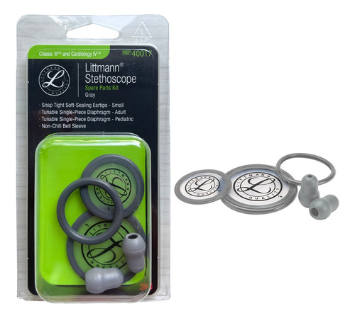 Kit Repuestos Littmann Classic Ill Gris + Envío Gratis