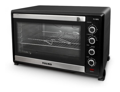 Horno De Mesa Eléctrico Yelmo Yl-120cl 120l Negro 220v