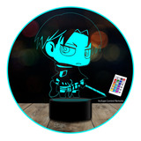 Lampara 3d  Shingeki No Kyojin Attack On Titan Levi Kawaii