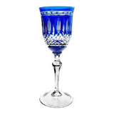 Taça Licor Em Cristal Strauss Overlay 237.068 110ml Azul Esc