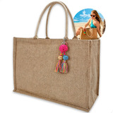 Bolsa Sacola De Praia Mar Verão Feminina Grande Sol Viajem