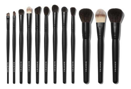 Brochas Morphe Vacay Mode Set De 12 Piezas + Case, Original!