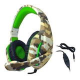 Fone De Ouvido Gamer Tecdrive  Headset Camuflado