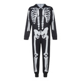 Boo Pijama Skeleton Family Para Mujer, Disfraz De Halloween