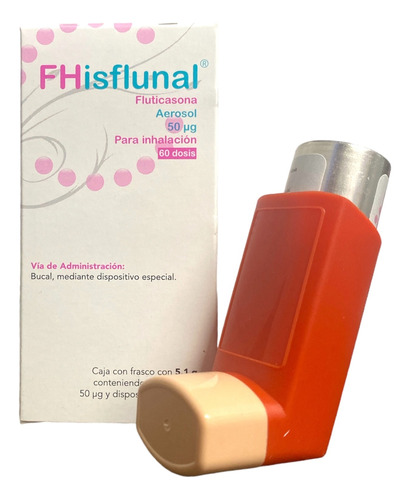 Fhisflunal Fluticasona 50mcg Para Inhalación 60 Dosis