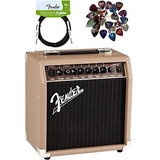 Fender Acoustasonic 15 Amplificador De Guitarra Acustica - 