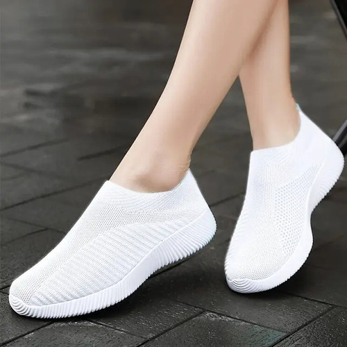 Zapatillas Para Mujer. Mocasines Para Caminar Alta Calidad.