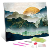 Pintura Por Diamantes Kit Completo 35x45cm - Mountain Art