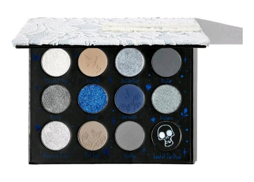 Paleta De Sombras De Ojos Sheglam Corpse Bridal Collection, Color Azul