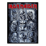 #1159 - Cuadro Vintage 30 X 40 - Iron Maiden Heavy No Chapa