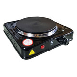 Fogão Cooktop Elétrica Relinx Fogareiro Eletrico Indução - 5 Temperaturas 1 Boca Fogao Portatil Pratico 1000w Preto 220v