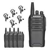 Kit 5 Baofeng Uv-6 Banda Dupla Original Walk Talk Vhf Uhf 