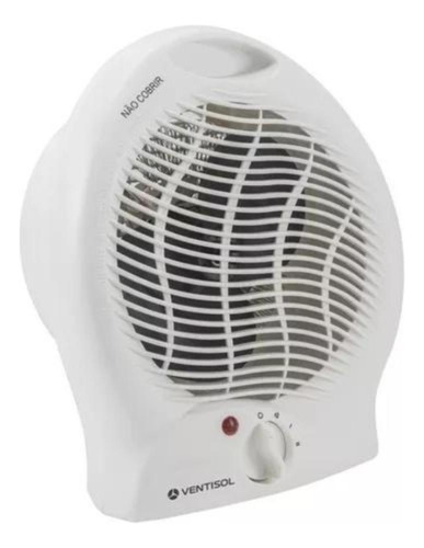 Aquecedor Doméstico Termoventilador, Branco, Ventisol