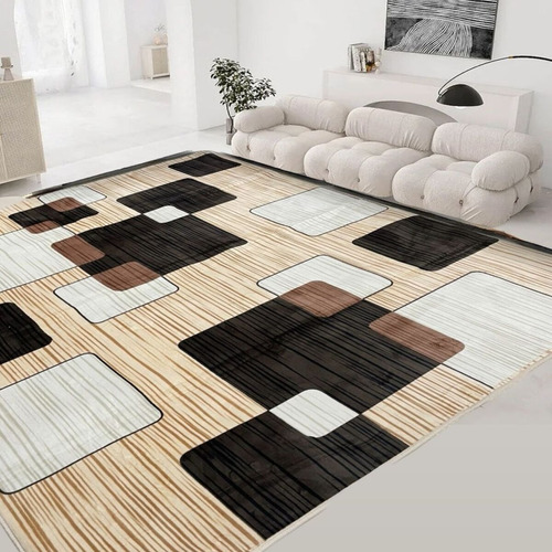 Tapete Sala Jacquard Moderno  200x250 Alto Frequência