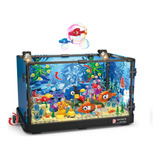 Addshiny Creative Fish Tank Building Block Set, Acuario De I