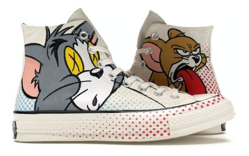 Tenis Bota Converse Chuck 70 Tom And Jerry Unisex Caja