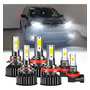 Combo Bombilla Led Para Faro Delantero Honda Cr-v Crv Haz + Honda CR-V