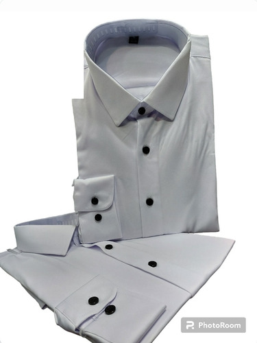 Camisa Blanca Lisa Slim Fit