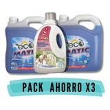 Pack X2 Detergente Ro Eco Mati + 1 Hipoalergénico Pinina