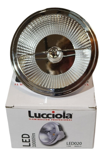 Lampara Led Foco Direccional Ar111 Lucciola 12w Dimerizable