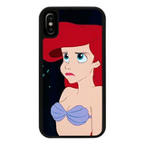 Funda Uso Rudo Tpu Para iPhone Sirenita Princesas Disne