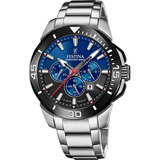 Reloj Para Hombre Festina F20641 F20641/c Plateado