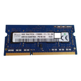 Memoria Ram Color Azul 4gb 1 Sk Hynix Hmt451s6bfr8a-pb