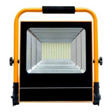 Reflector Led Emergencia 100w Solar Recargable 8h Luz Rfs100