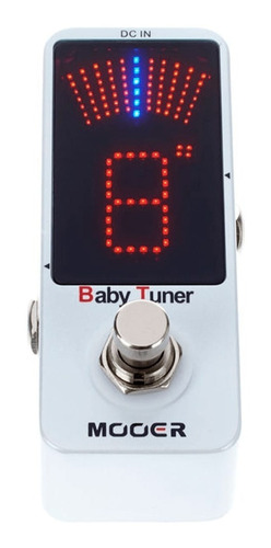 Pedal Afinador Micro Mooer Mtu1 Baby Tuner Display Led