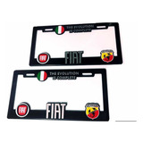 Par (2) Portaplacas Fiat Mobi Uno Palio Abarth Ducato 500i