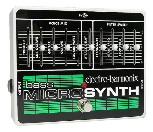 Pedal Sintetizador Electro Harmonix Bass Microsynth P/ Bajo