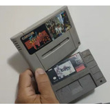 Lote 2 Cartuchos De Super Nintendo Original