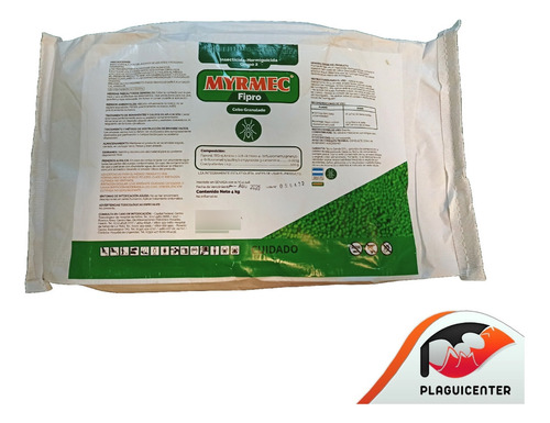 Insecticida Hormiguicida Myrmec Cebo Pellets 4 Kg 